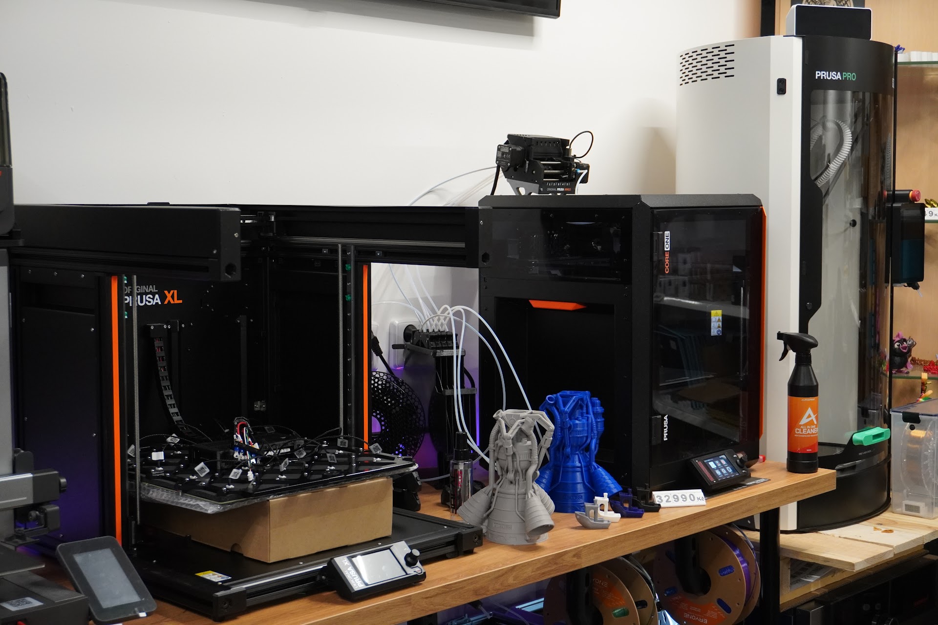 Prusa XL a Prusa Pro HT90